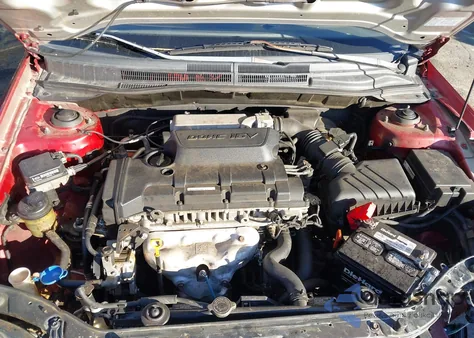 2008 Kia Spectra Ex from USA, damaged, VIN KNAFE121085540287